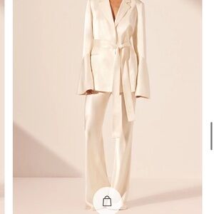 La Lune Flared Sleeve Belted Blazer & Pant by Shona Joy